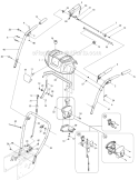 Page D Diagram and Parts List for 31AE6LLG723 2005 Yard Machines Snow Blower